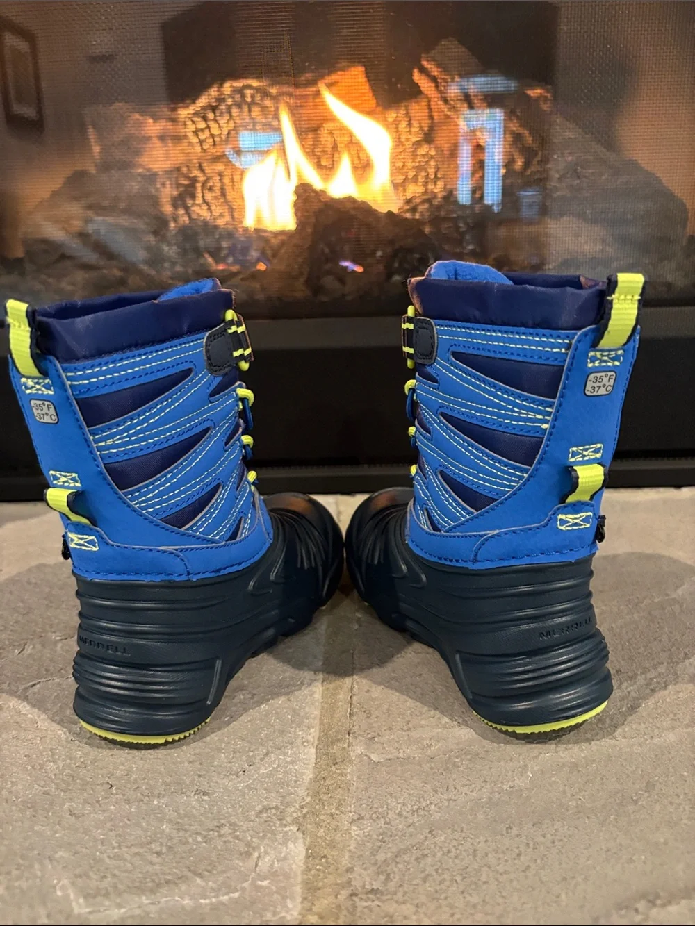 Merrill Snow Quest Waterproof,Insulated,lightweight,Velcro,pull tabs,rugged sole